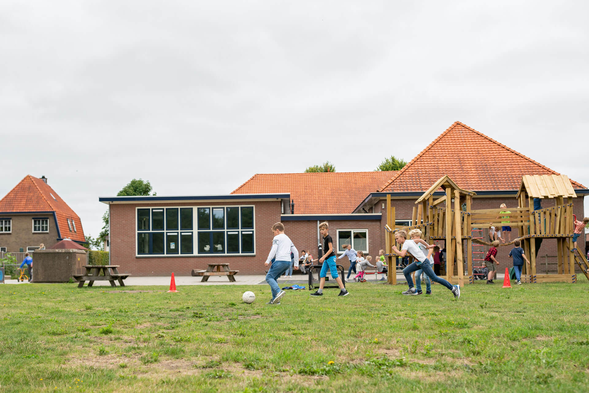 Kinderen aan het spelen